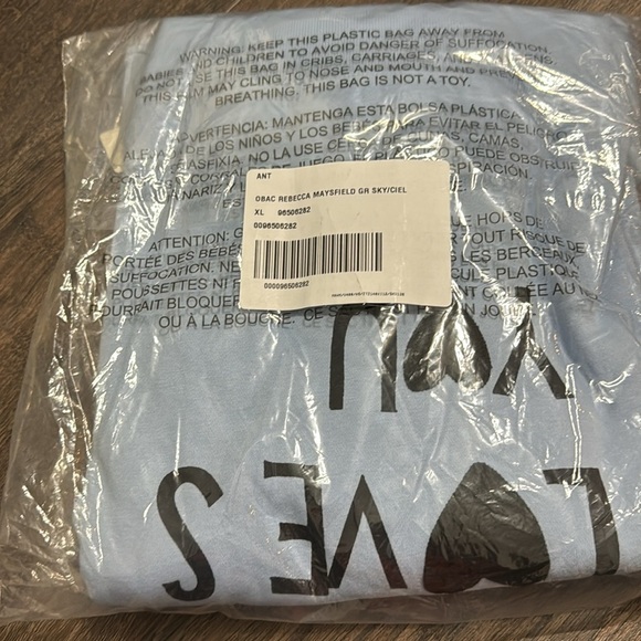 NWT! Rebecca Mayfield x Anthropologie Maeve New York Oversized Sweatshirt - XL 🟠 - Picture 7 of 7